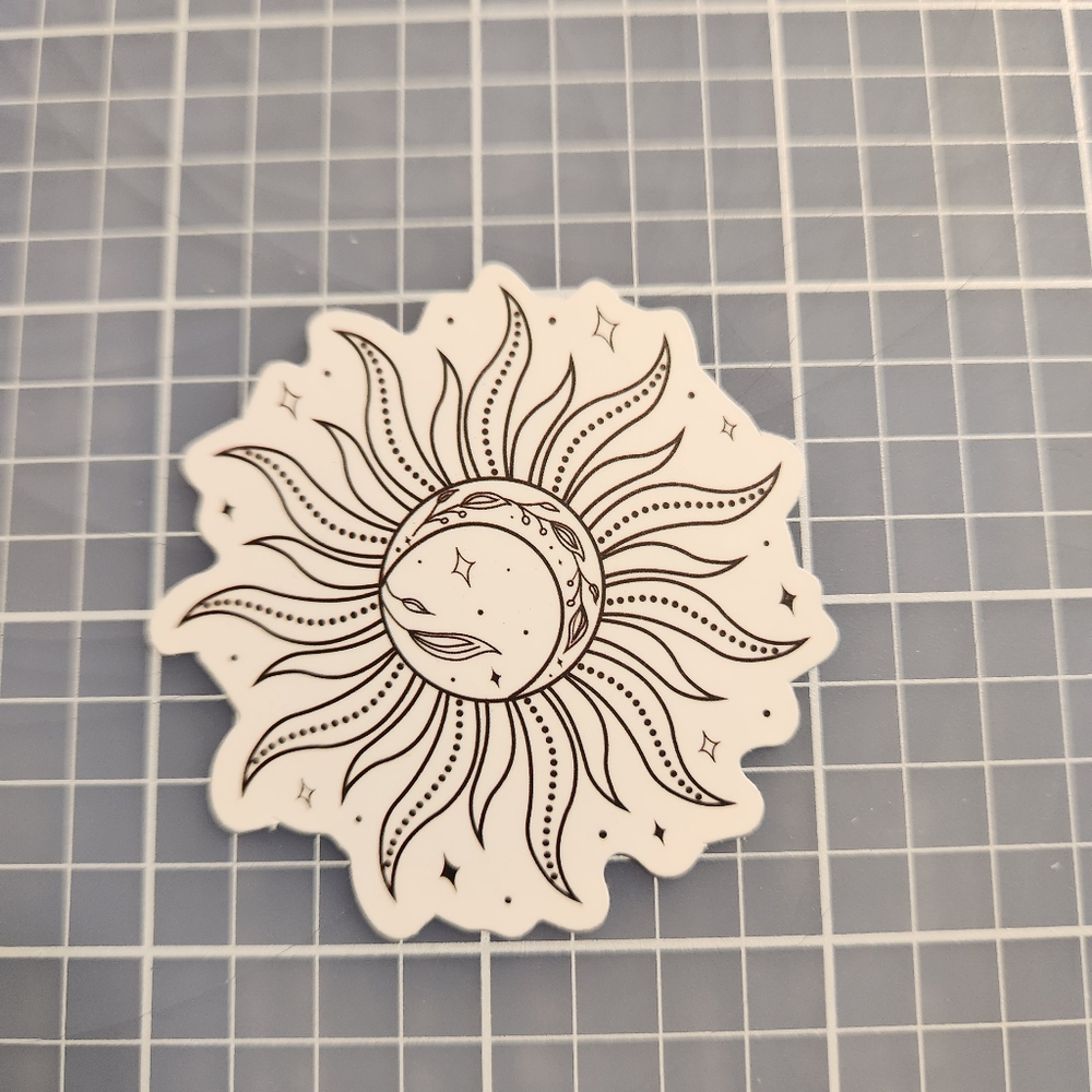 10/$10 Sticker Celestial Moon
